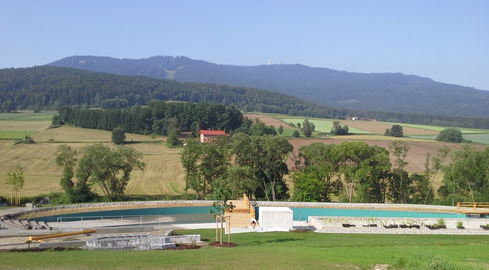 Naturbad Neukirchen b.Hl.Blut kurz vor Eröffnung